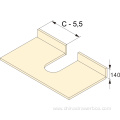 U outerline curved undersink drawer metal box